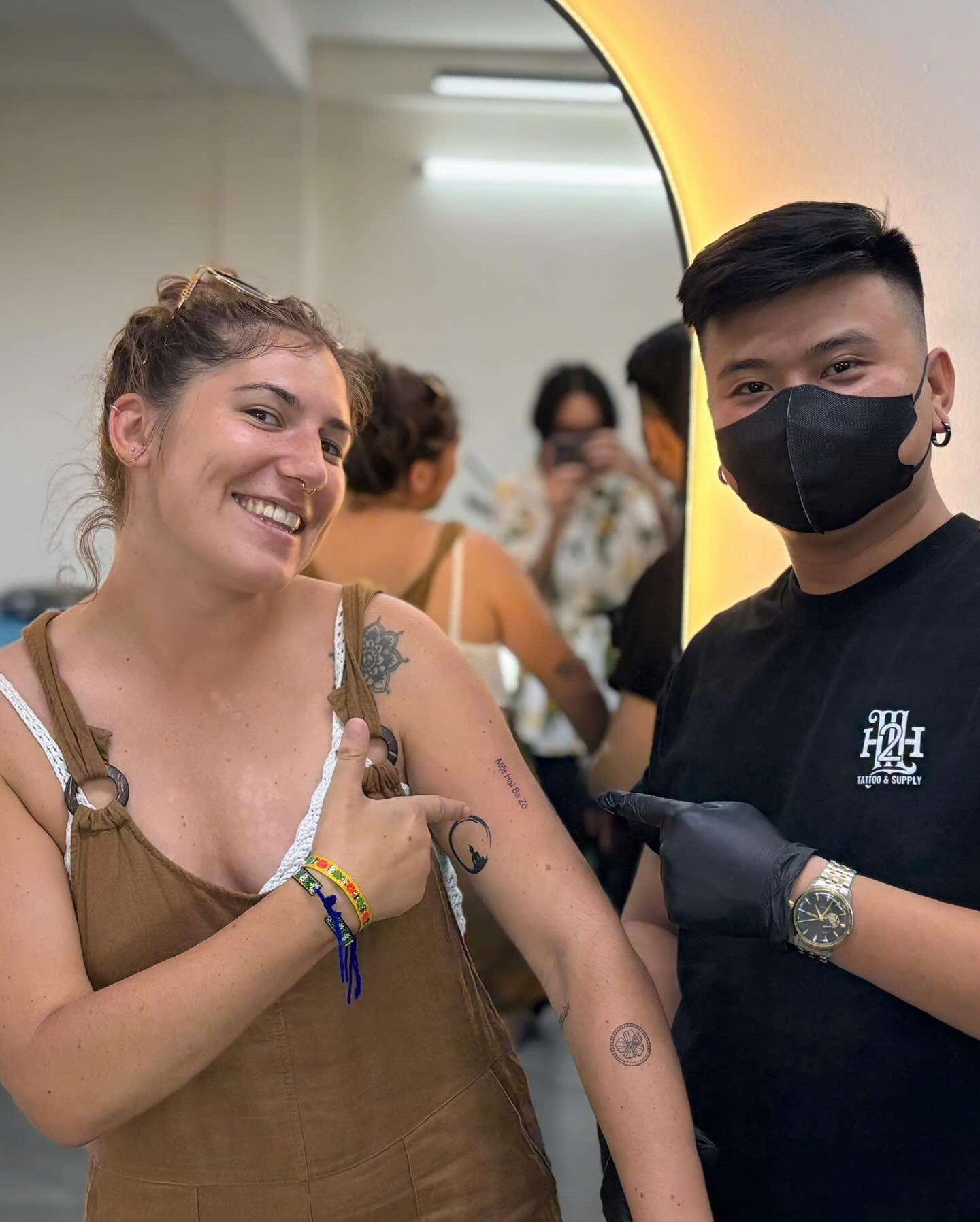 vietnamese flower tattoo